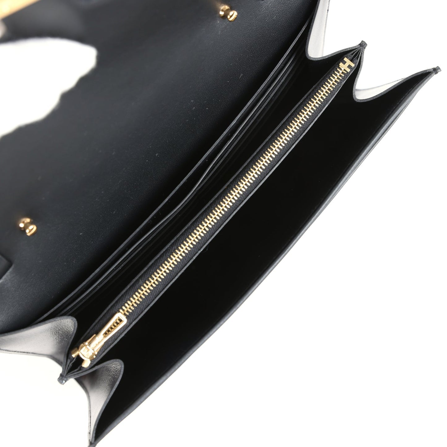 Rock Constance Wallet To Go Black Box Gold Hardware