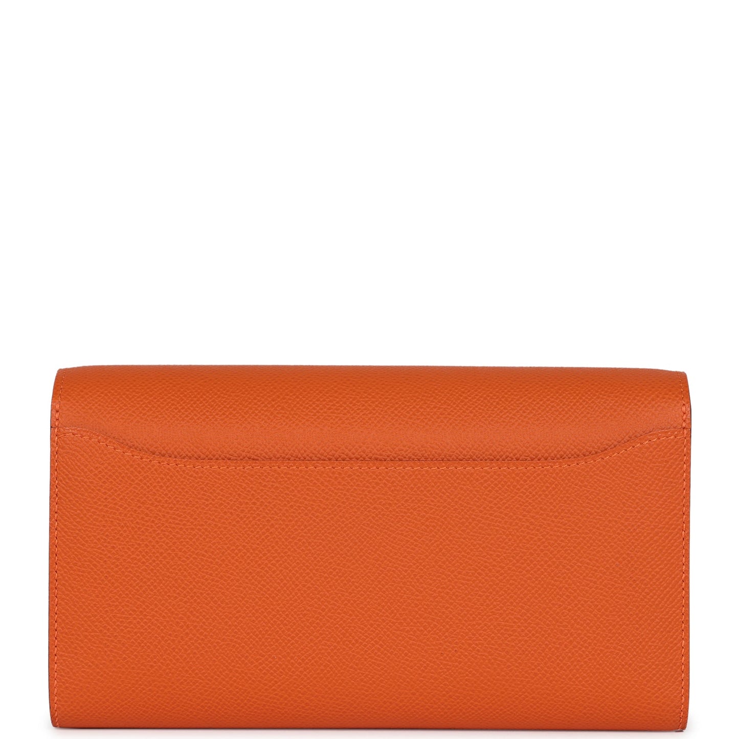 Constance Wallet To Go Orange Epsom Palladium Hardware