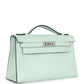 Kelly Pochette Vert Peppermint Swift Palladium Hardware