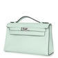 Kelly Pochette Vert Peppermint Swift Palladium Hardware