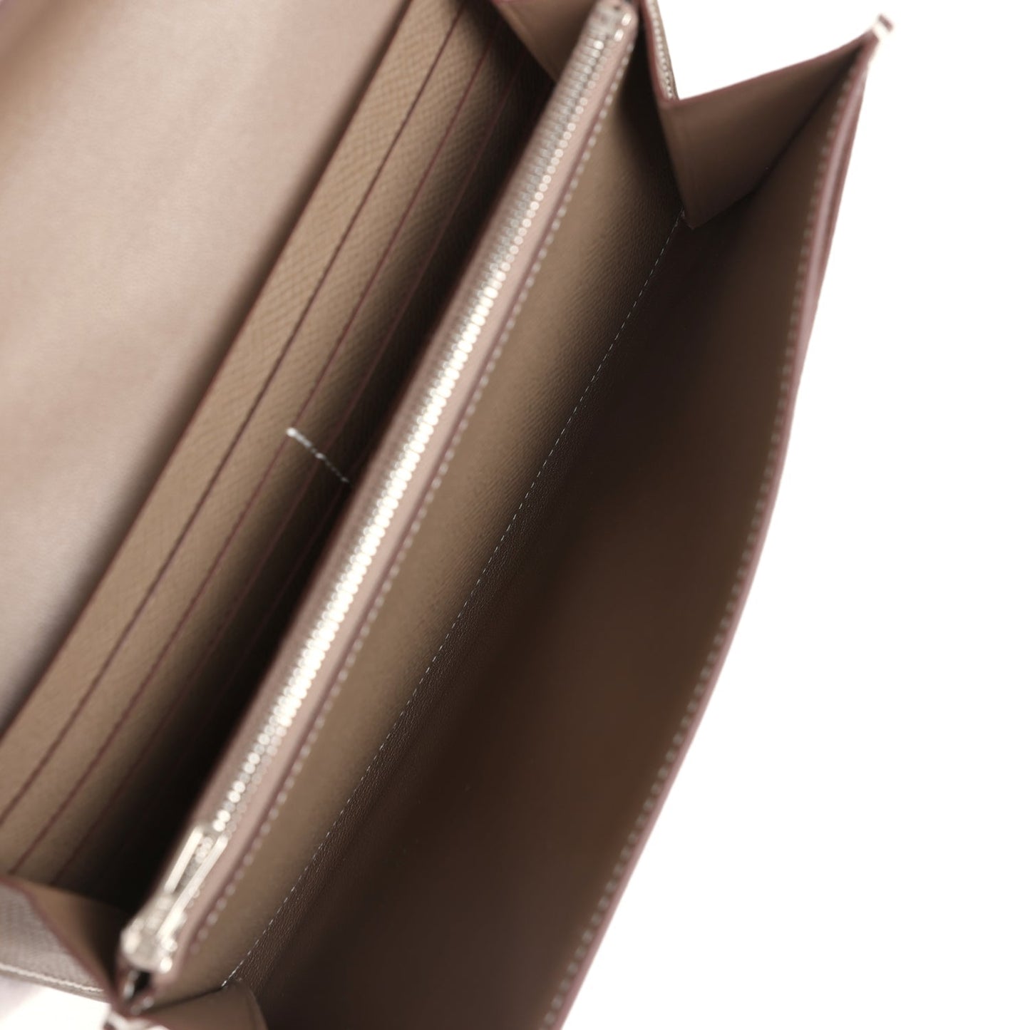 Constance Wallet To Go Etoupe Epsom Palladium Hardware