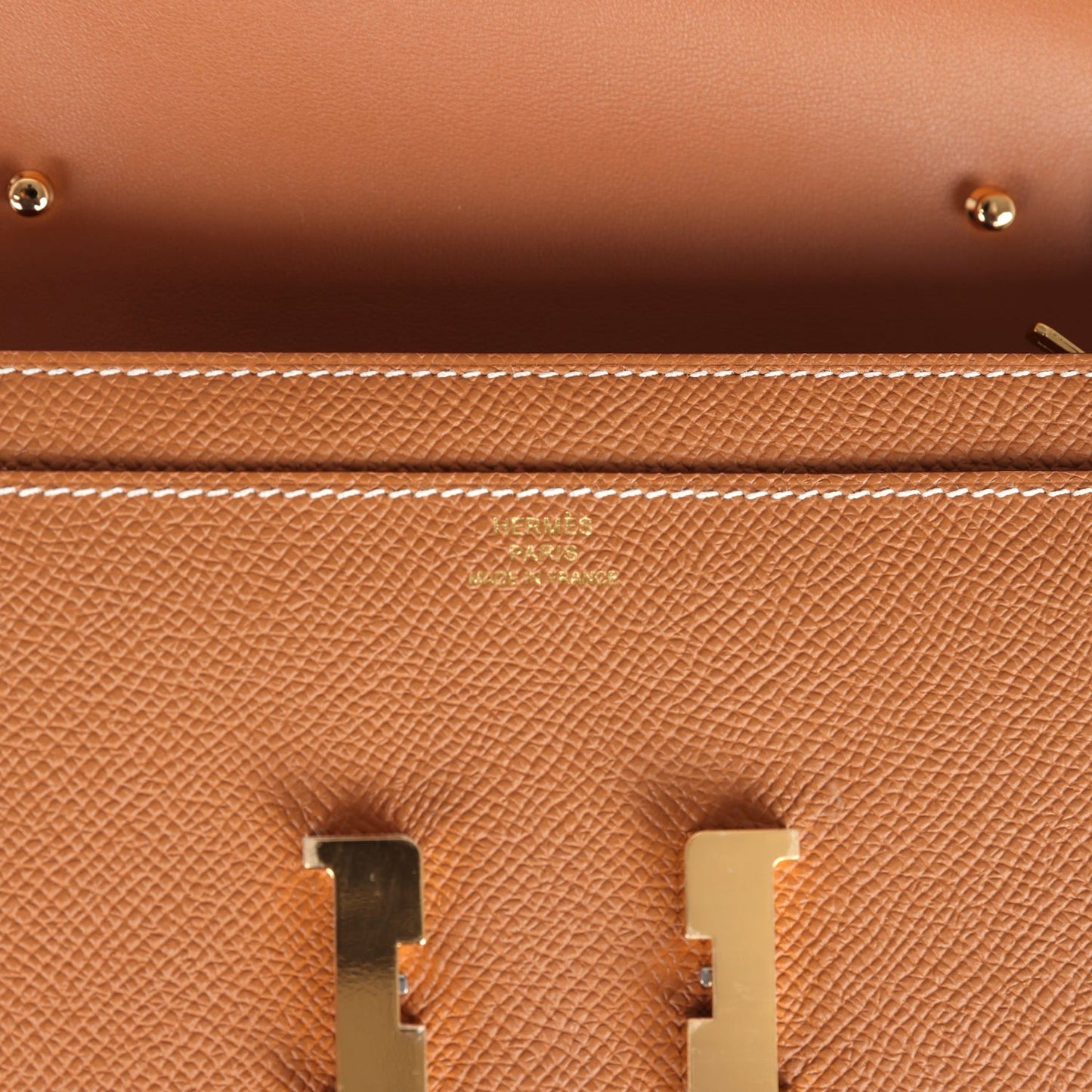 Constance Wallet To Go Gold Epsom Gold Hardware