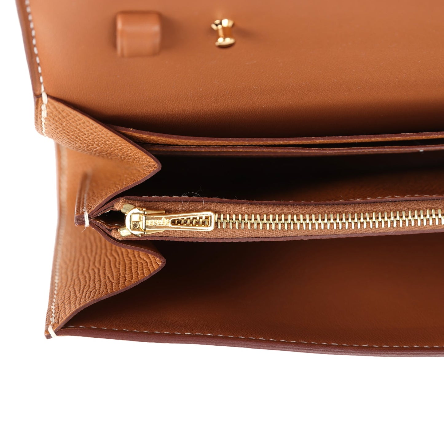 Constance Wallet To Go Gold Epsom Gold Hardware