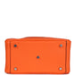 Lindy 26 Orange Minium Clemence Palladium Hardware