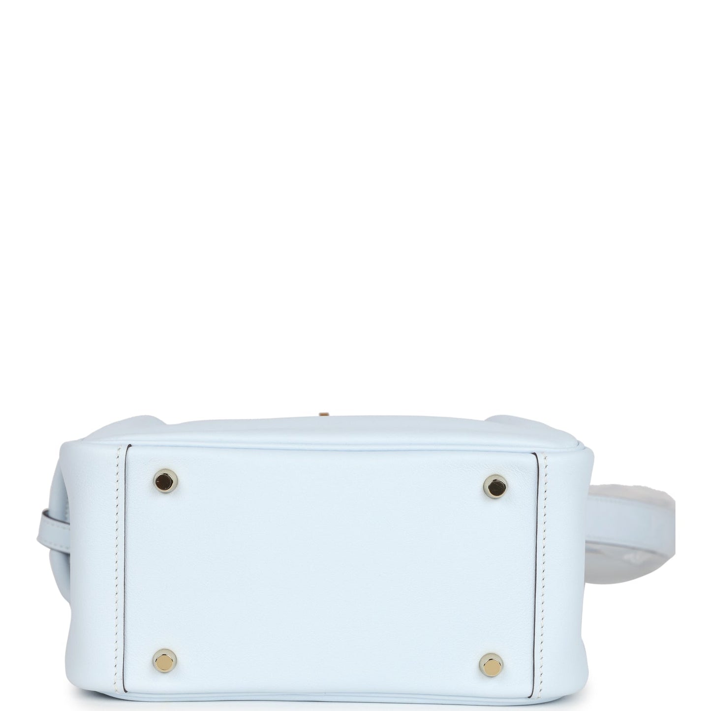 Mini Lindy Bleu Brume Swift Gold Hardware