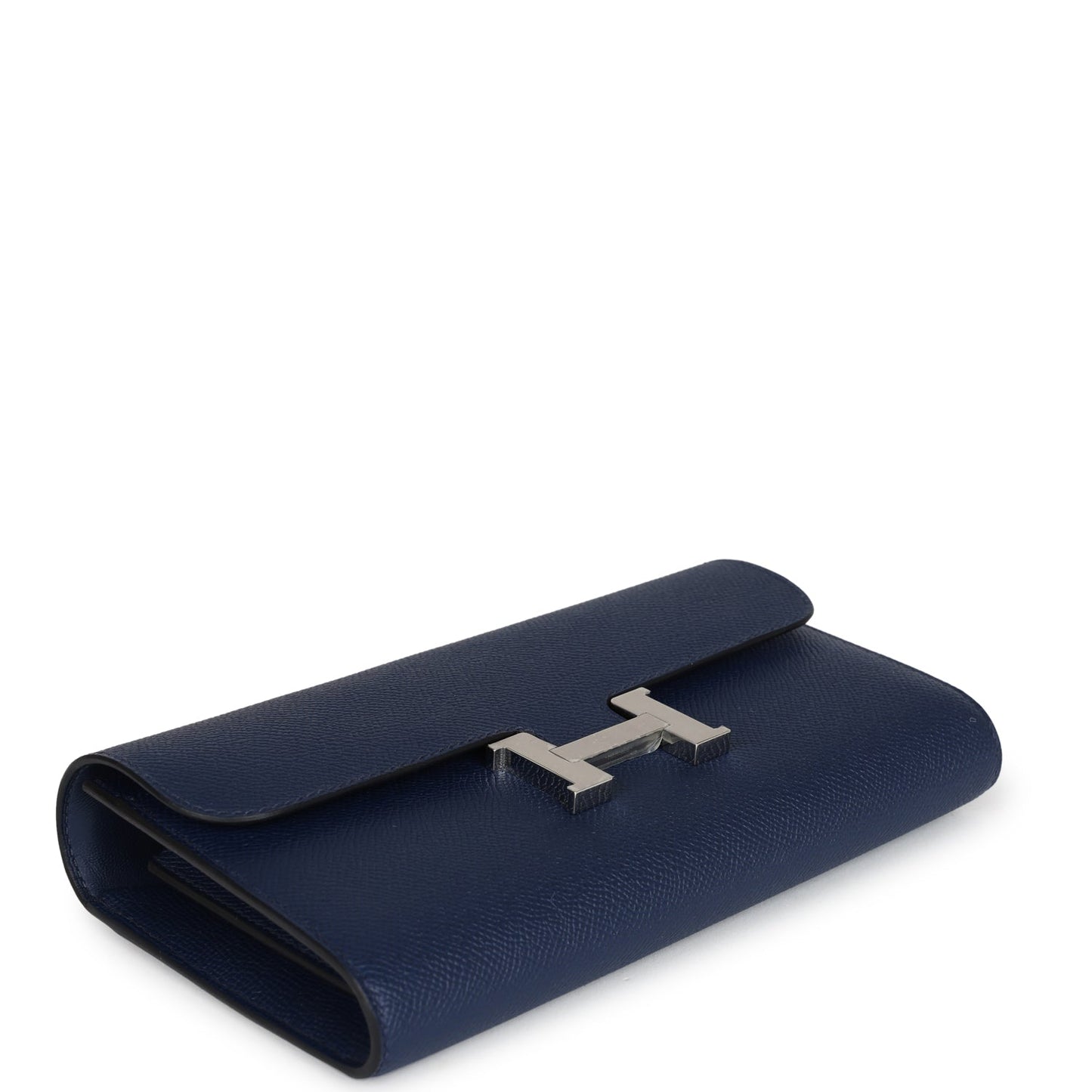 Constance Wallet To Go Bleu Navy Epsom Palladium Hardware