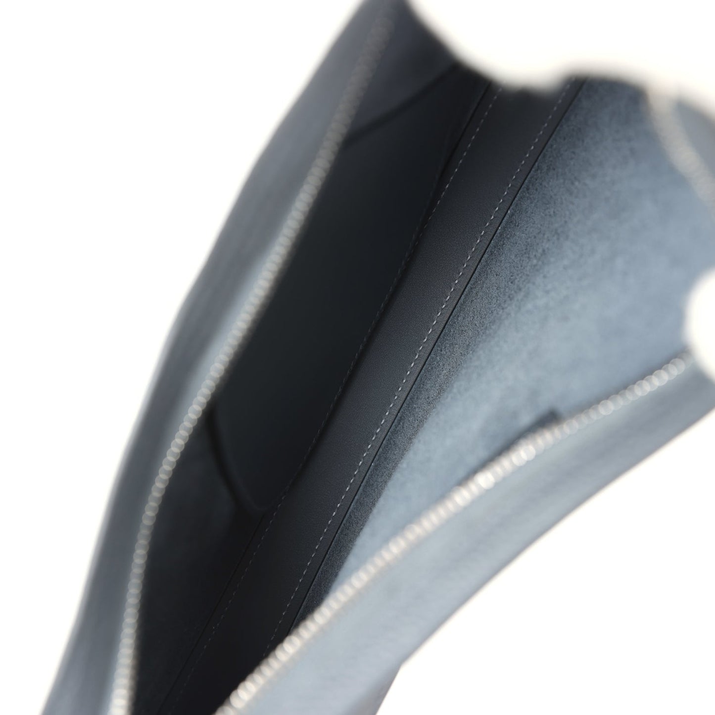 P'tit Arcon Bag Gris Misty Togo and Swift Palladium Hardware