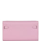 Kelly Wallet To Go Mauve Sylvestre Epsom Palladium Hardware