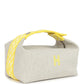 Bride A Brac Case PM Jaune Citron Plume Canvas Palladium Hardware