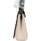 Herbag Zip 20 Mini Ecru and Beige Toile H Canvas and Ebene Vache Hunter Palladium Hardware