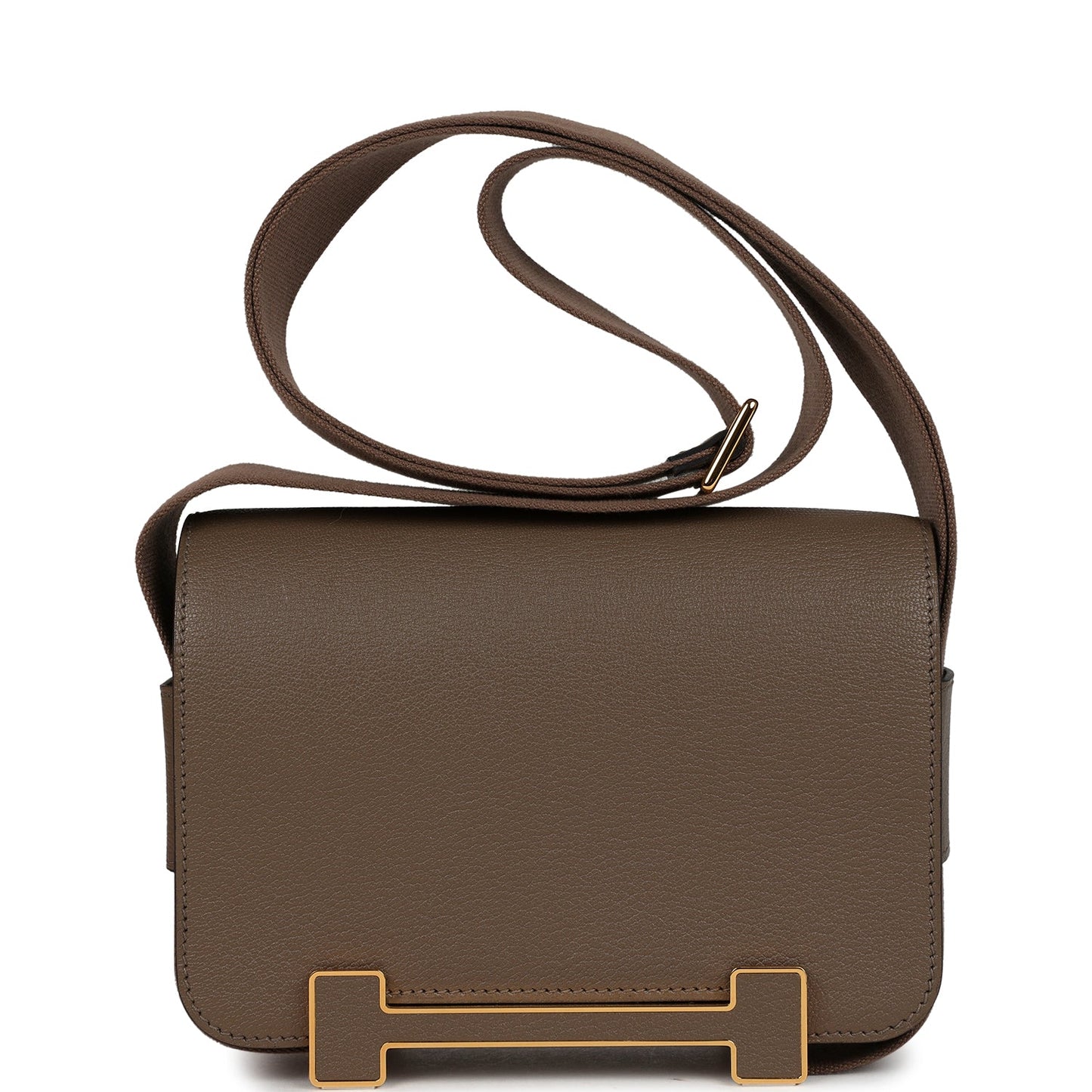 Geta Etoupe Chevre Mysore Gold Hardware