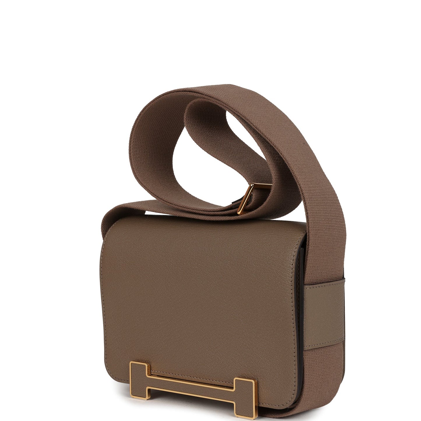 Geta Etoupe Chevre Mysore Gold Hardware