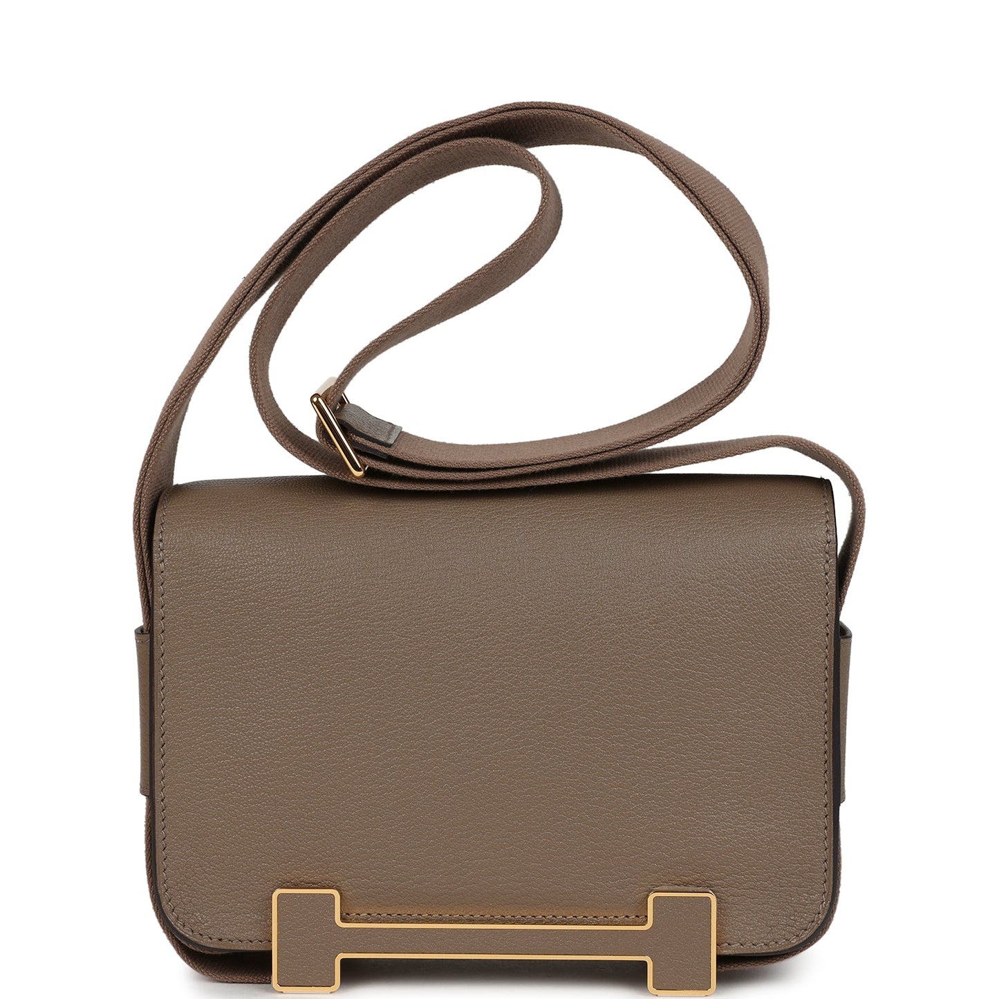 Geta Etoupe Chevre Mysore Gold Hardware