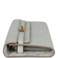 Kelly Wallet To Go Gris Perle Ostrich Gold Hardware