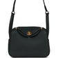 Mini Lindy II Vert Fonce Clemence Gold Hardware
