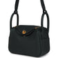 Mini Lindy II Vert Fonce Clemence Gold Hardware