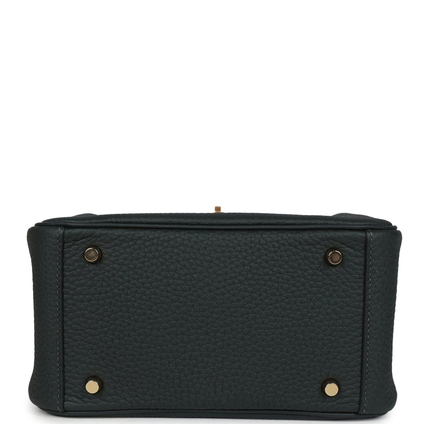 Mini Lindy II Vert Fonce Clemence Gold Hardware