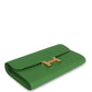 Constance Wallet To Go Vert Yucca Epsom Gold Hardware