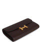 Constance Wallet To Go  Moka Evercolor Gold Hardware