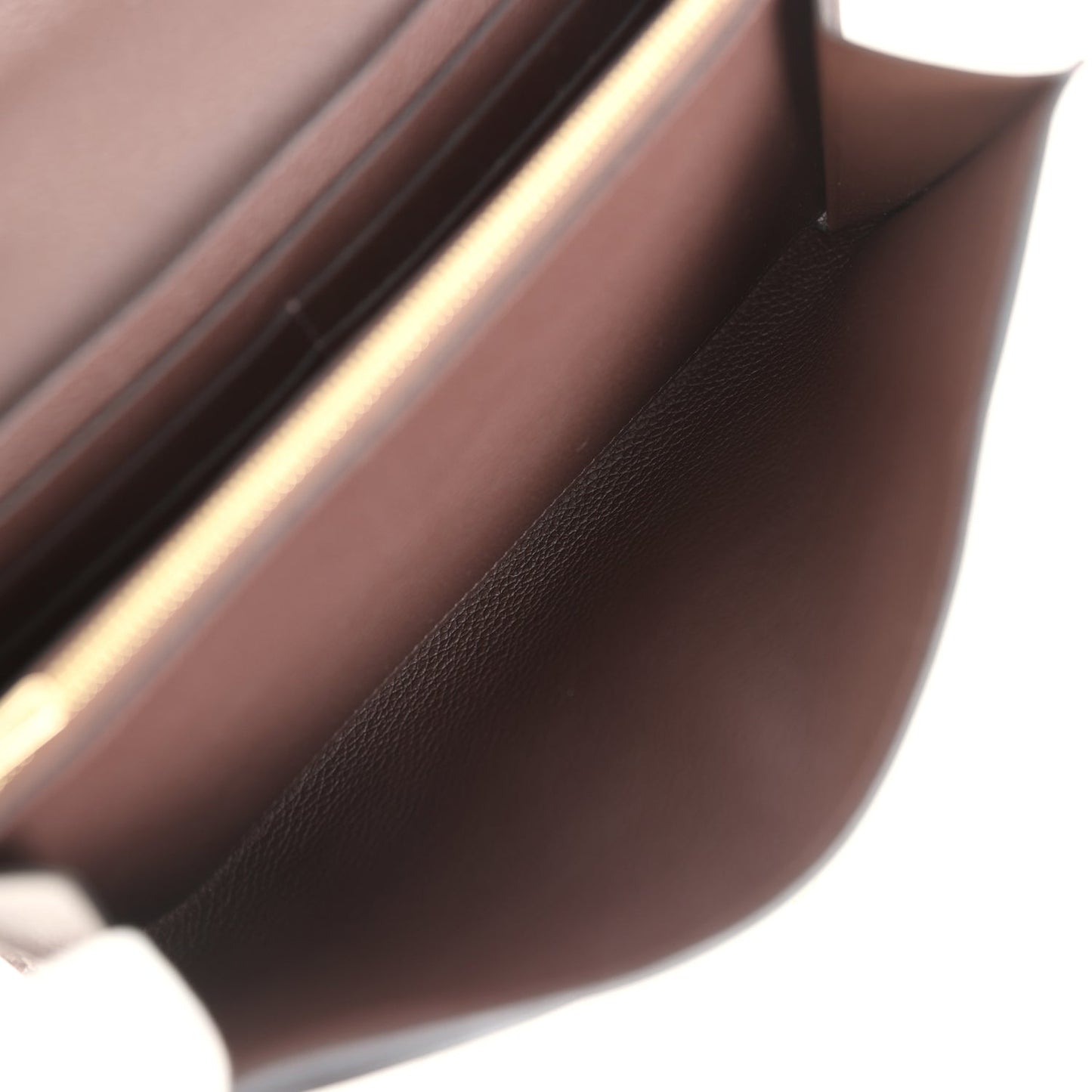 Constance Wallet To Go  Moka Evercolor Gold Hardware