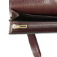 Kelly Pocket Long Wallet Rouge Sellier Chevre Chamkila Electrum Hardware