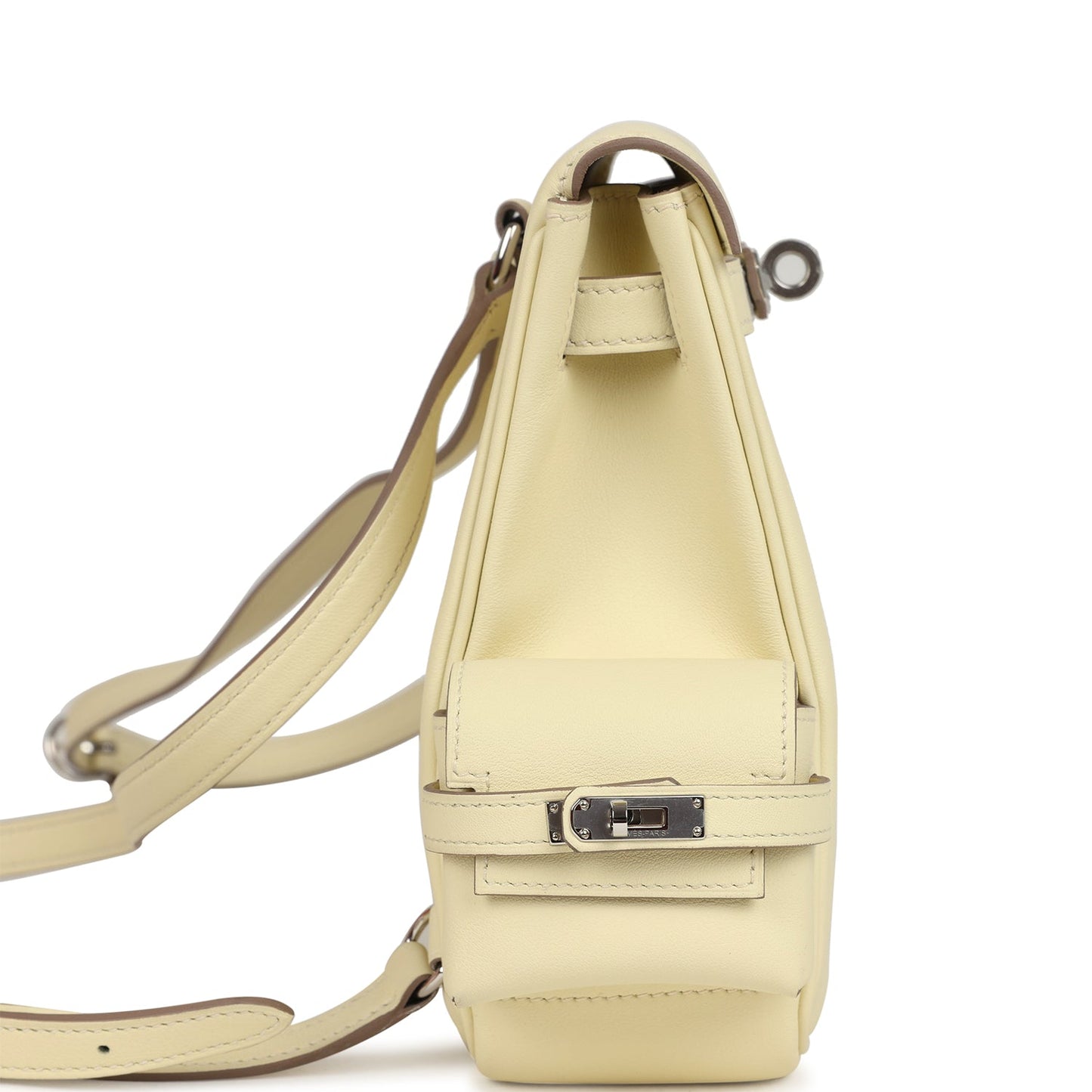 Mini Kelly Jump Backpack Jaune Milton Swift Palladium Hardware