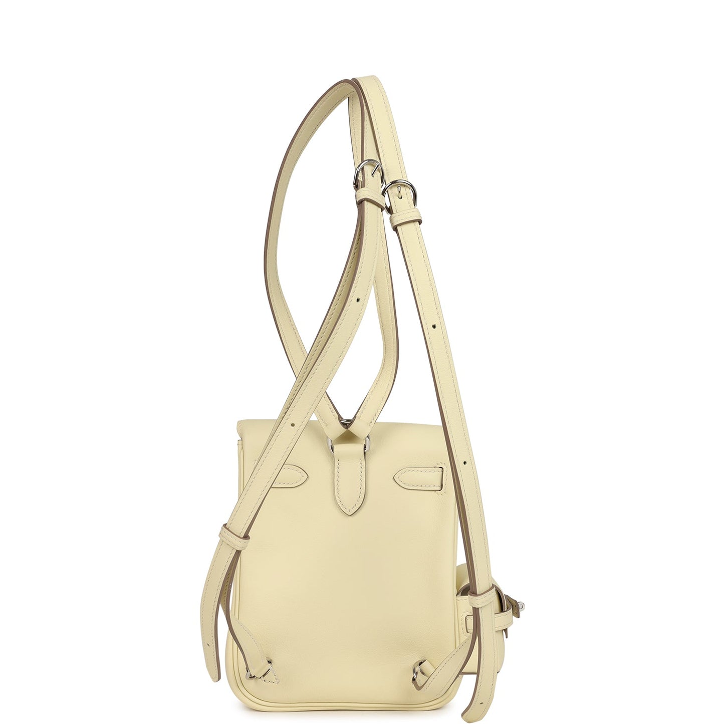 Mini Kelly Jump Backpack Jaune Milton Swift Palladium Hardware