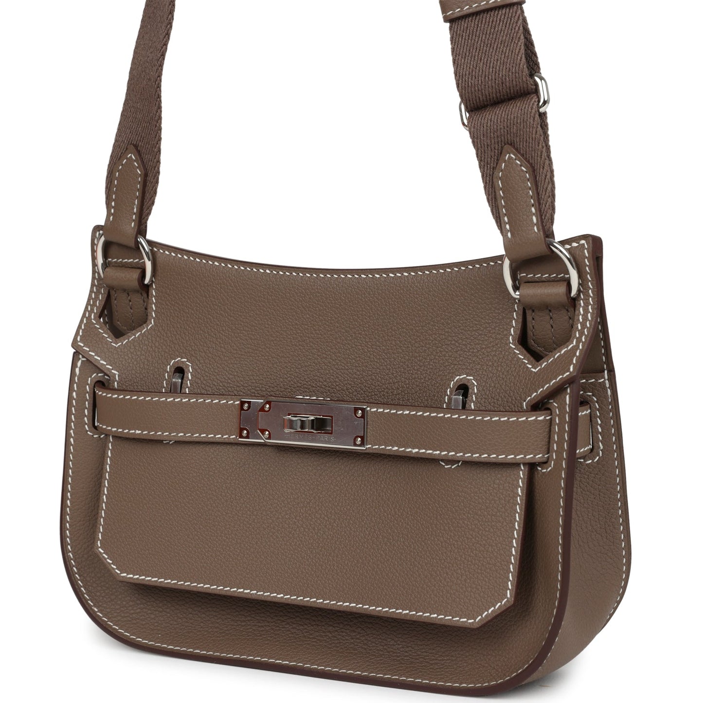 Jypsiere Mini Etoupe Evercolor Palladium Hardware