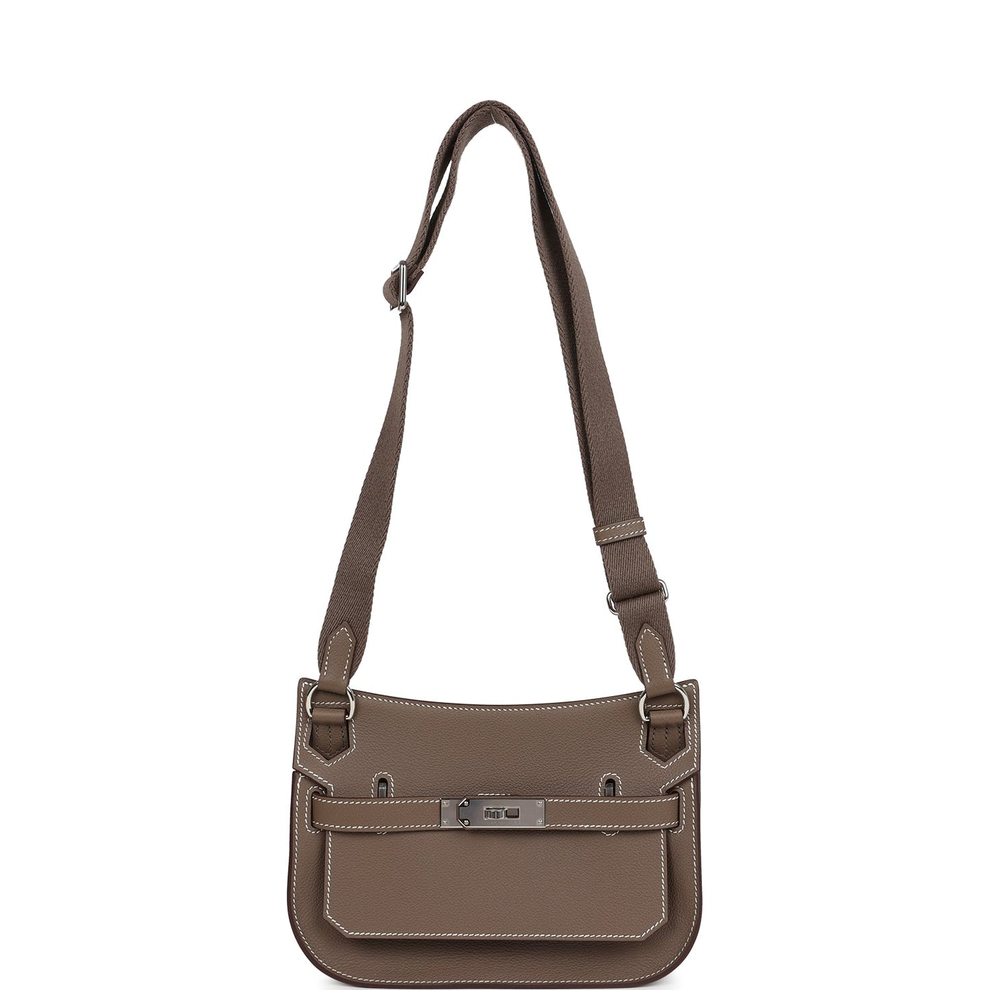 Jypsiere Mini Etoupe Evercolor Palladium Hardware