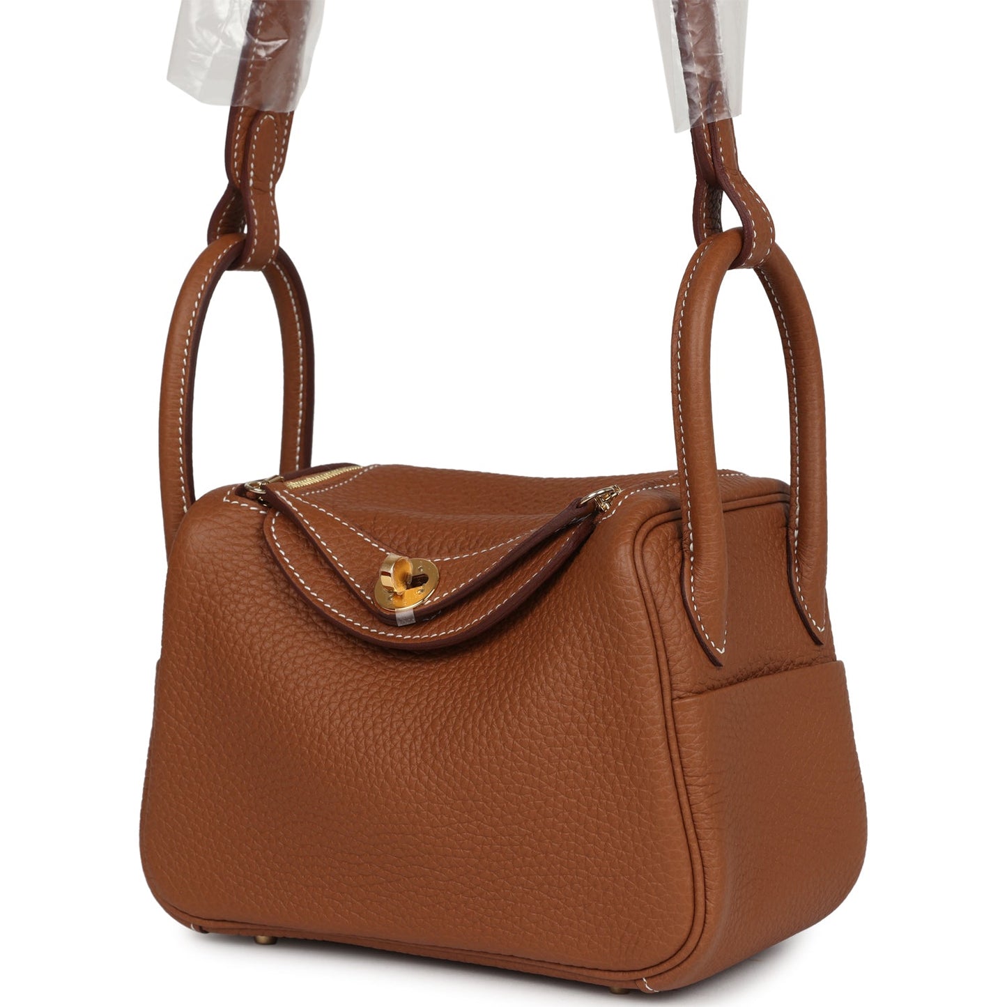 Mini Lindy Gold Clemence Gold Hardware