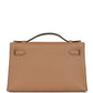 Kelly Pochette Chai Swift Gold Hardware