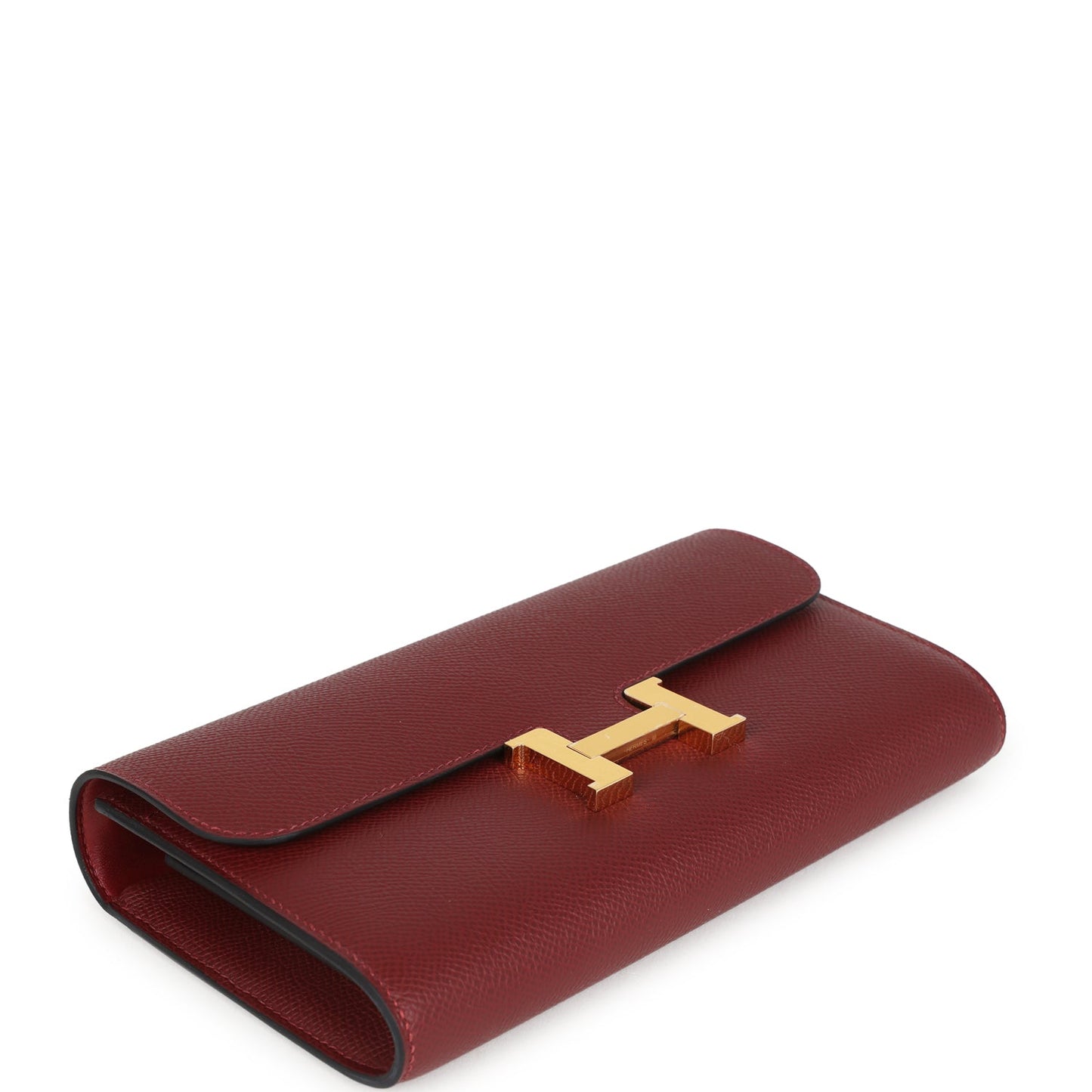 Constance Wallet To Go Rouge H Epsom Gold Hardware