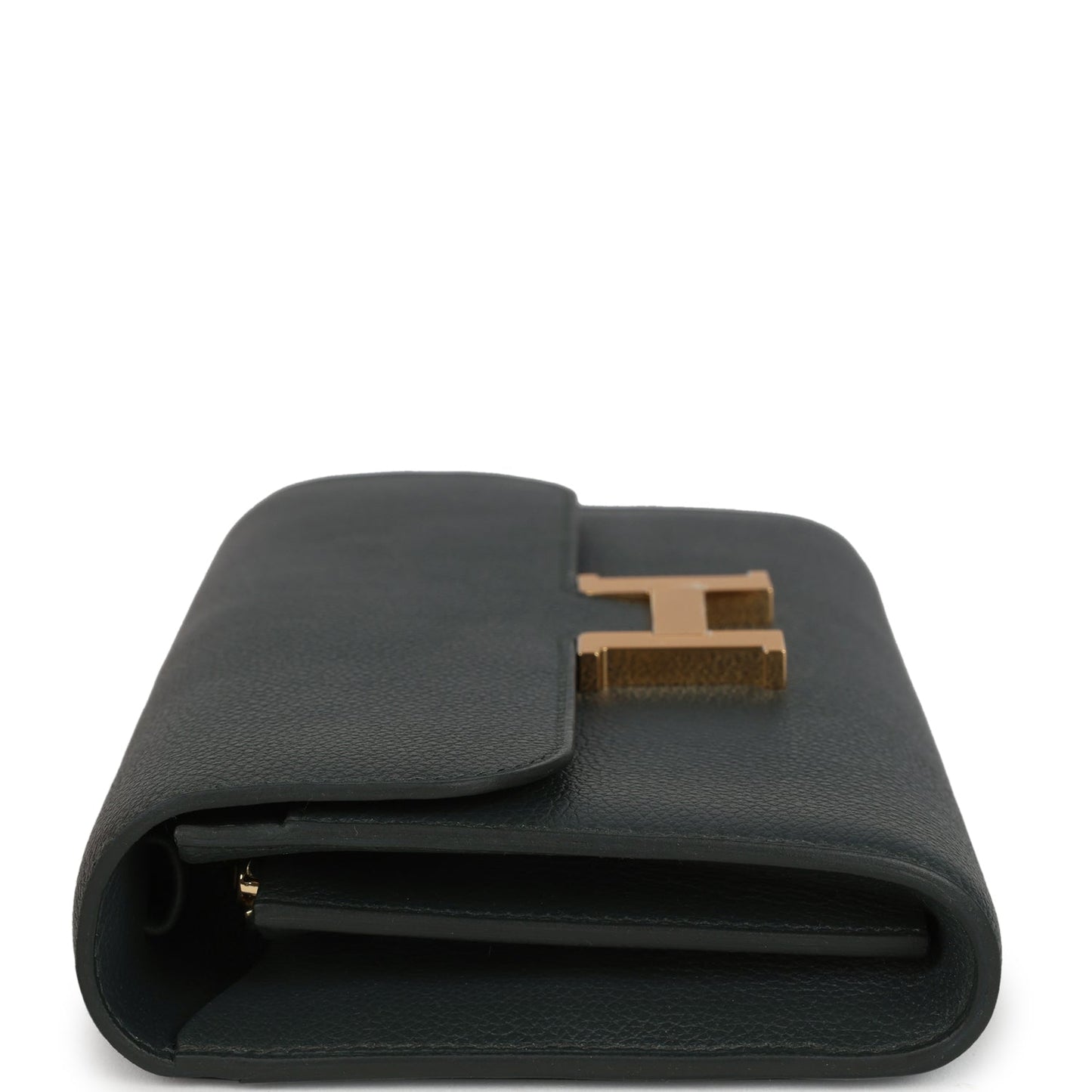 Constance Wallet To Go Vert Mangrove Evercolor Gold Hardware