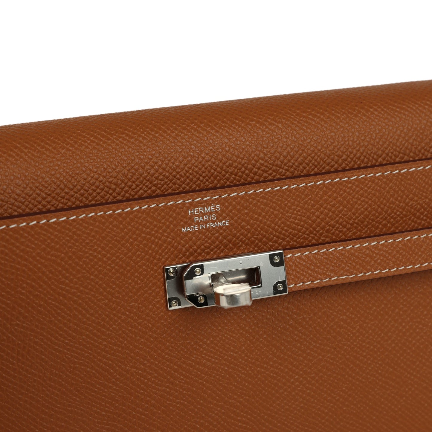 Kelly Wallet To Go Gold Epsom Palladium Hardware