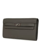 Kelly Wallet To Go Gris Meyer Epsom Palladium Hardware