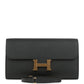 Constance Wallet To Go Black Epsom Gold Hardware
