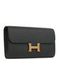 Constance Wallet To Go Black Epsom Gold Hardware
