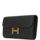 Constance Wallet To Go Black Epsom Gold Hardware