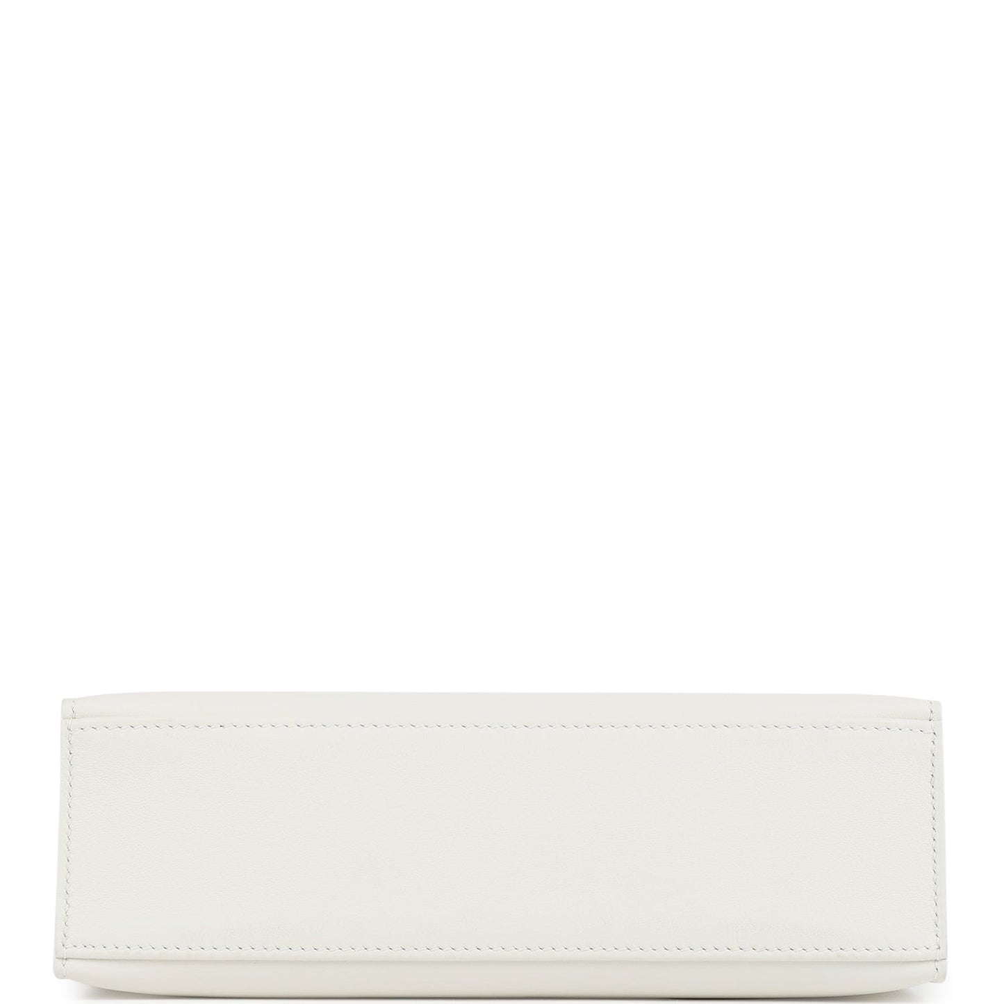 Kelly Pochette White Swift Gold Hardware