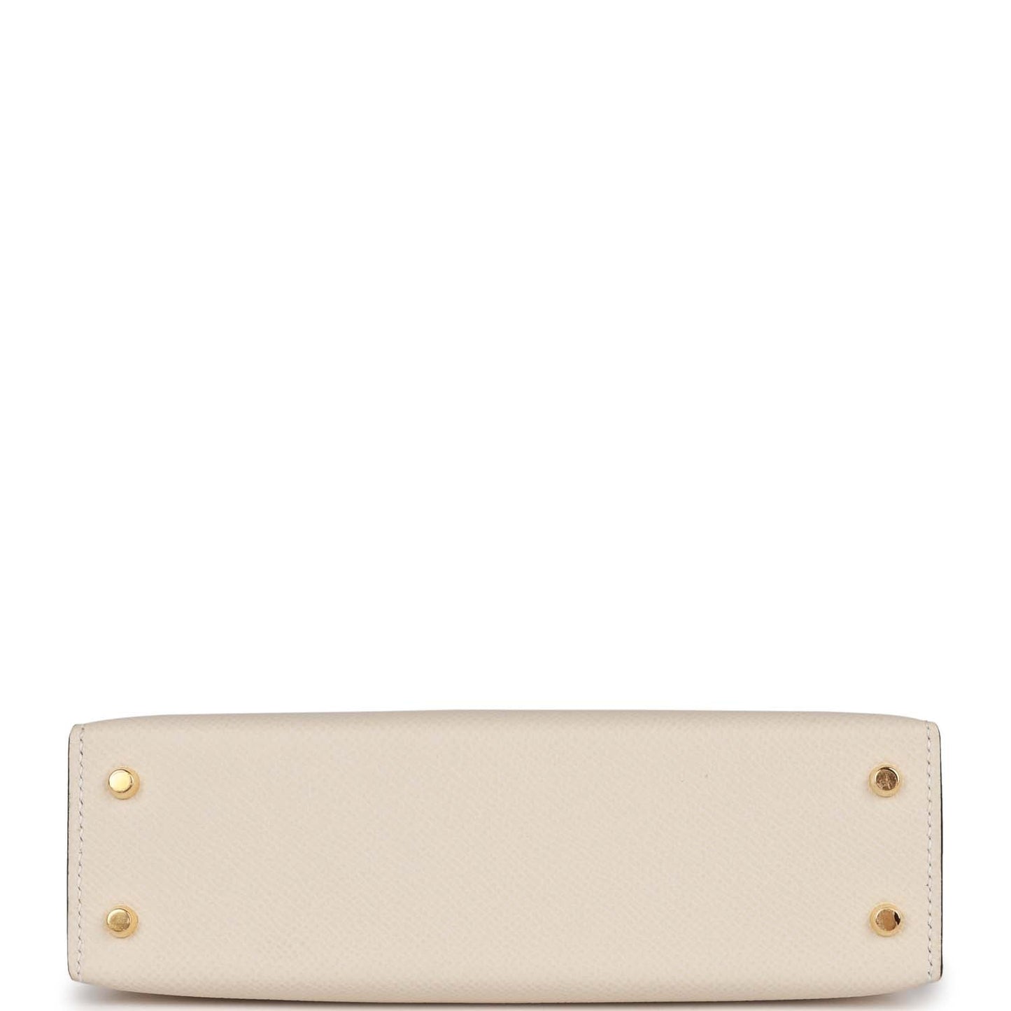 Special Order (HSS) Kelly Sellier 20 Craie and Black Epsom Gold Hardware