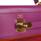 Vintage Kelly Retourne 32 Vibrato Cyclamen Box Gold Hardware