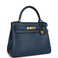 Kelly Retourne 28 Deep Bleu Evercolor Gold Hardware