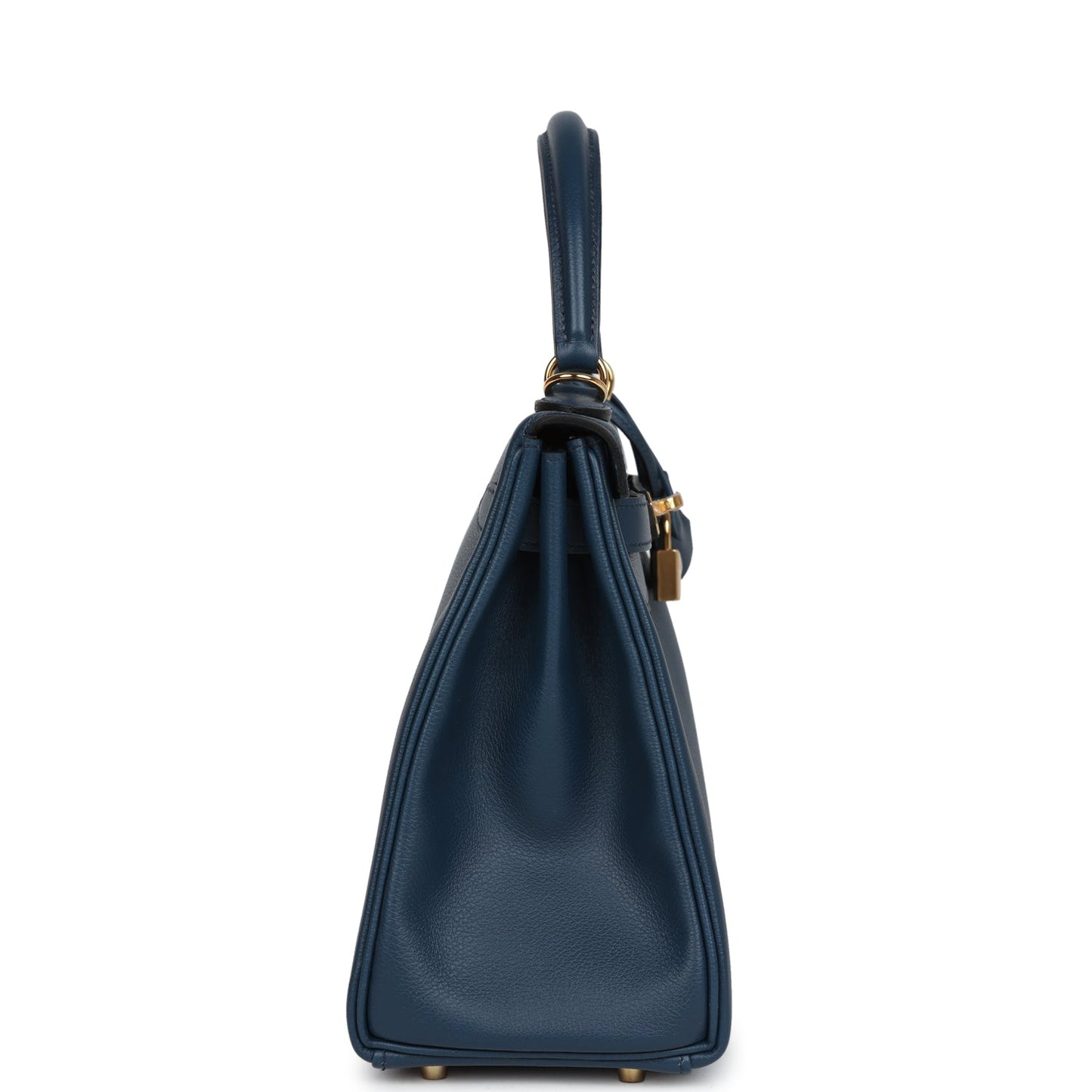 Kelly Retourne 28 Deep Bleu Evercolor Gold Hardware