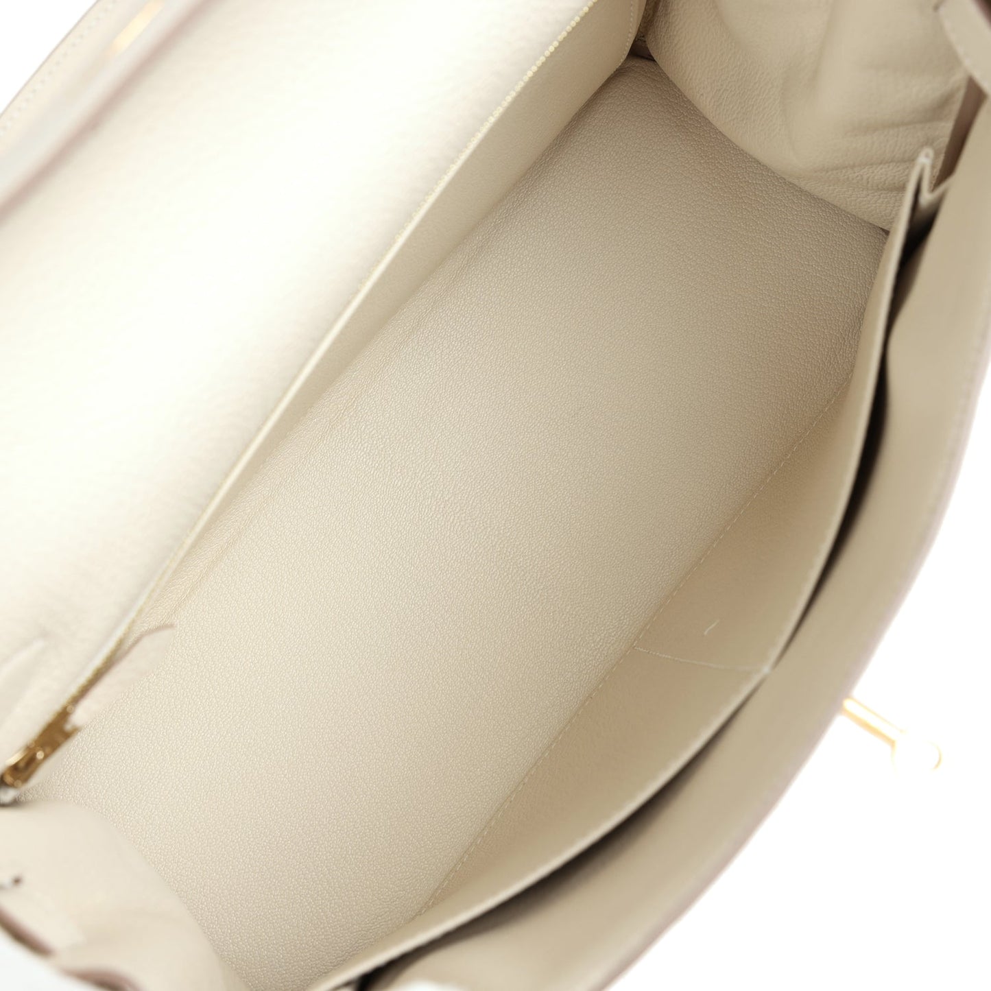 Kelly Retourne 32 Craie Togo Gold Hardware