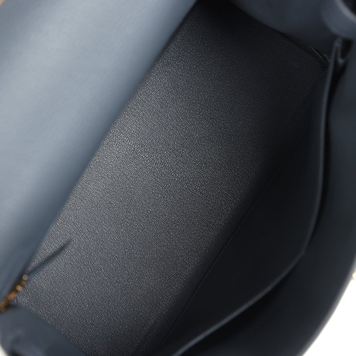 Kelly Retourne 28 Gris Misty Togo Permabrass Hardware