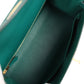 Kelly Sellier 28 Malachite Epsom Gold Hardware