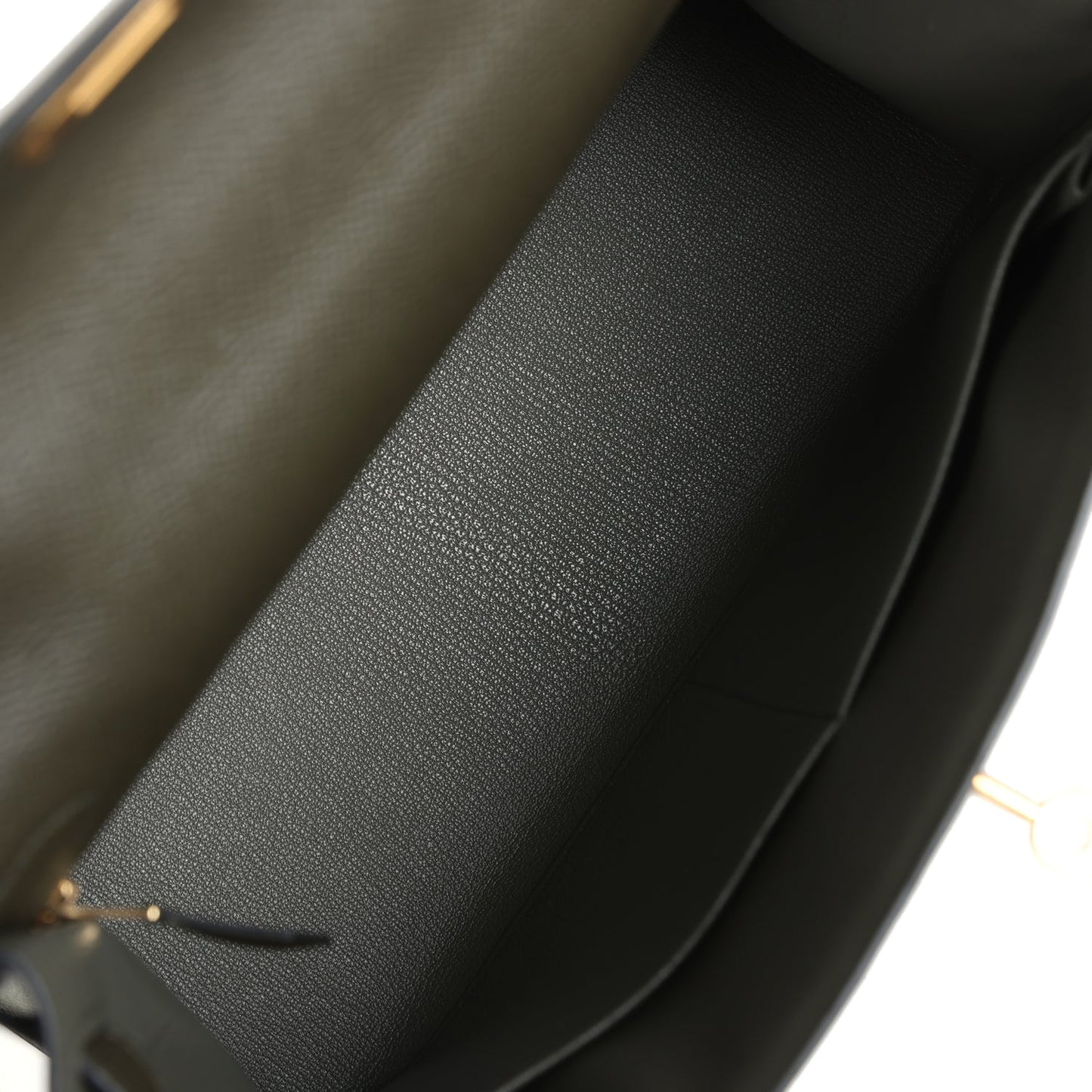 Kelly Sellier 28 Vert De Gris Epsom Gold Hardware