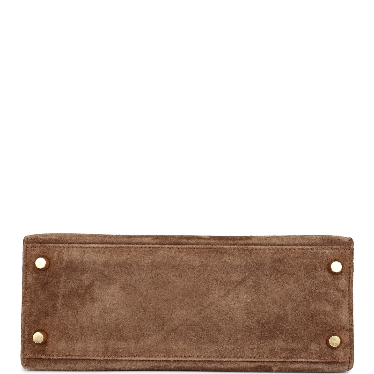 Vintage Kelly Sellier 25 Brown Doblis Gold Hardware