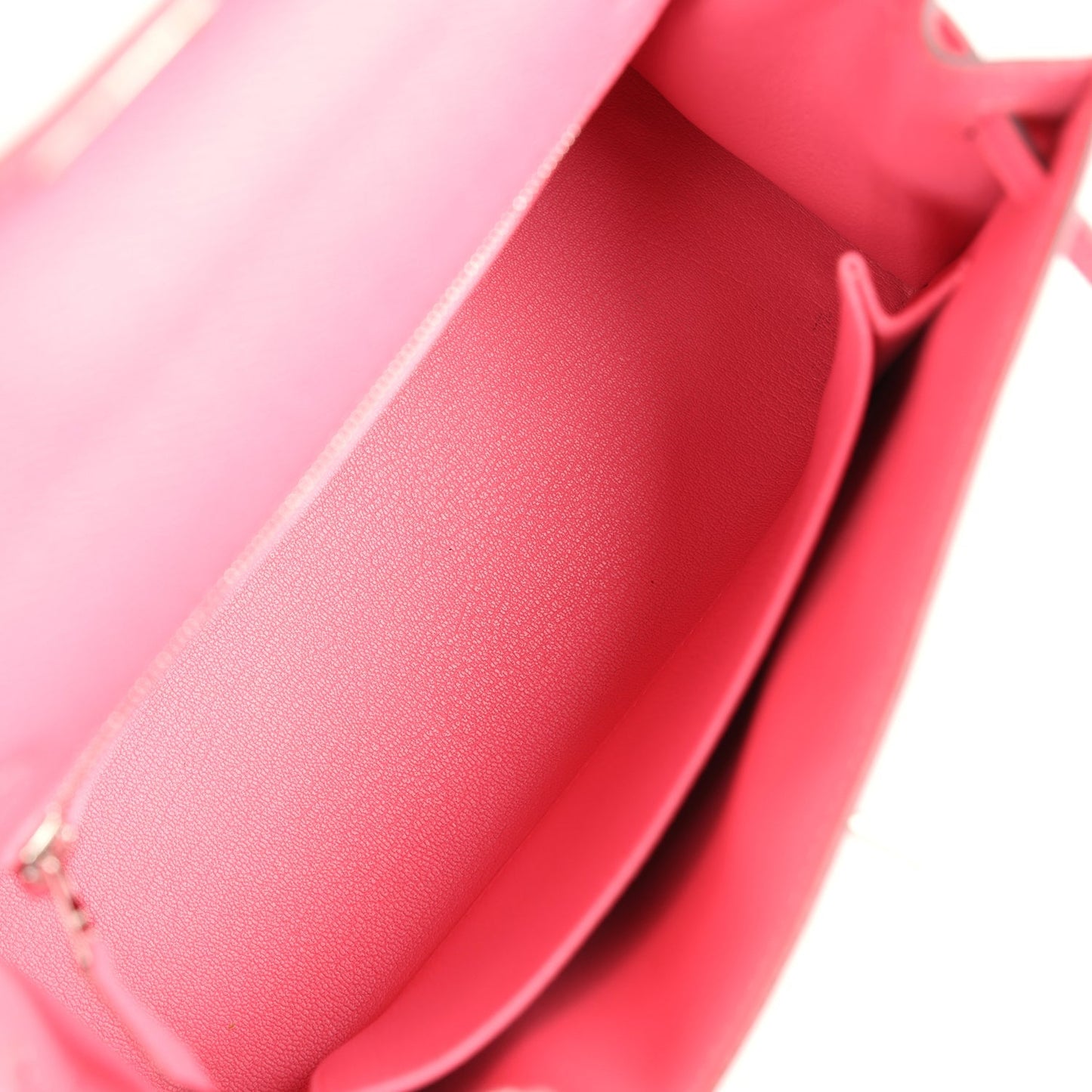 Kelly Sellier 25 Rose Azalee Epsom Palladium Hardware