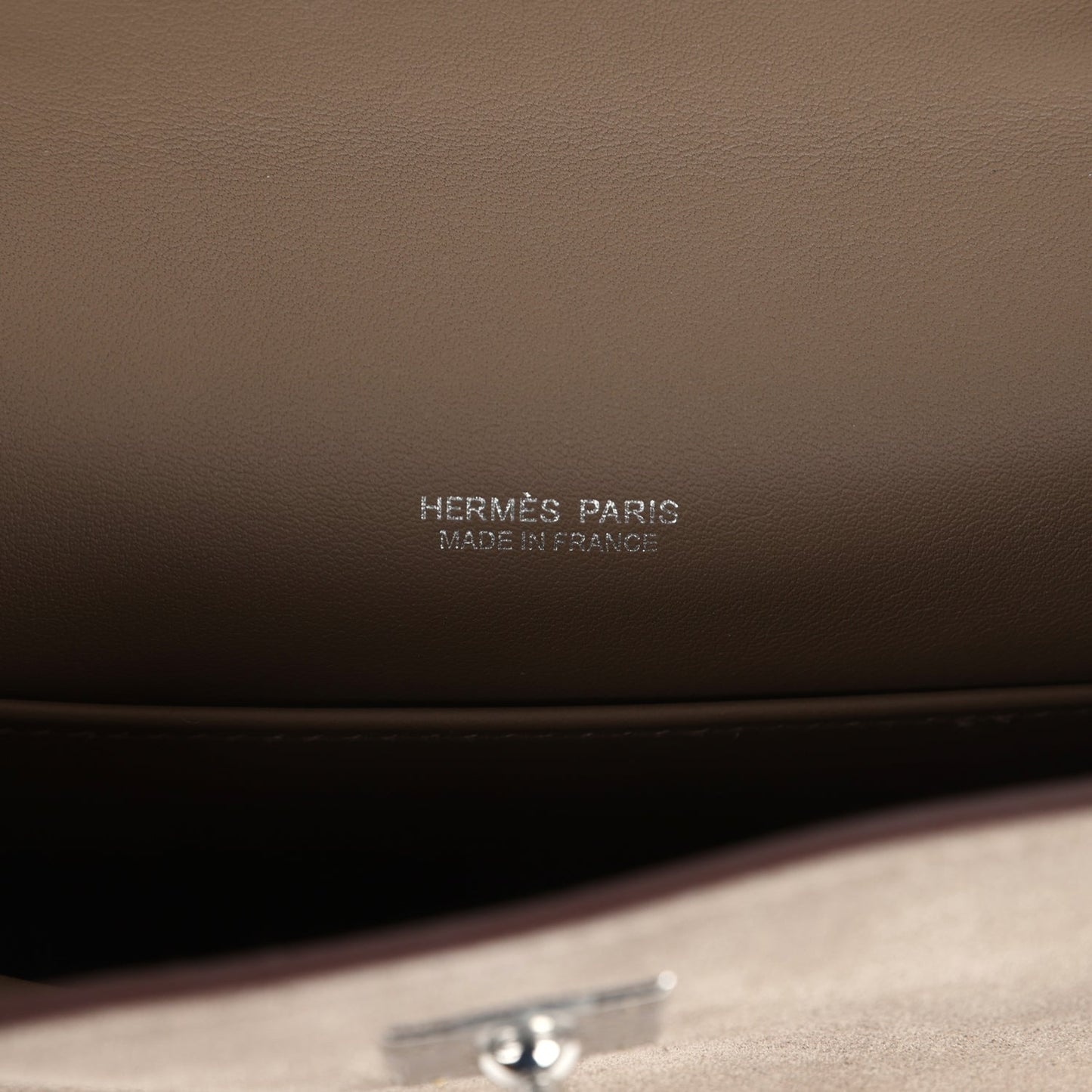 Teddy Kelly 20 Gris Caillou and Etoupe Swift Palladium Hardware